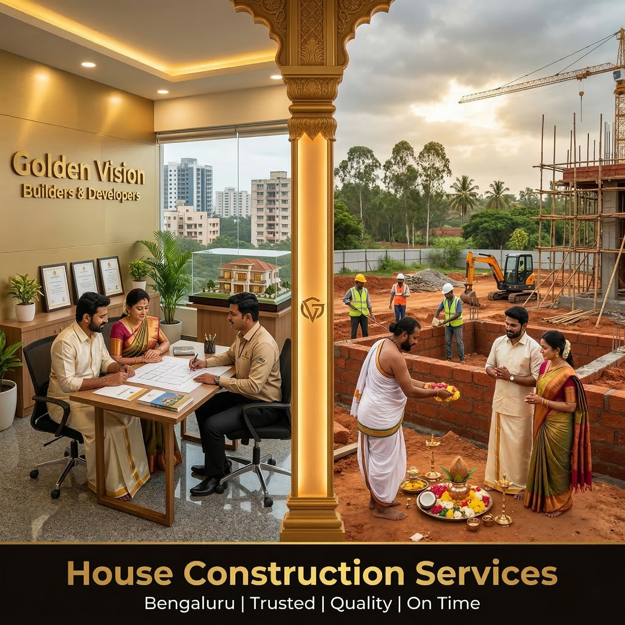 Golden Vision Builders Mobile Banner