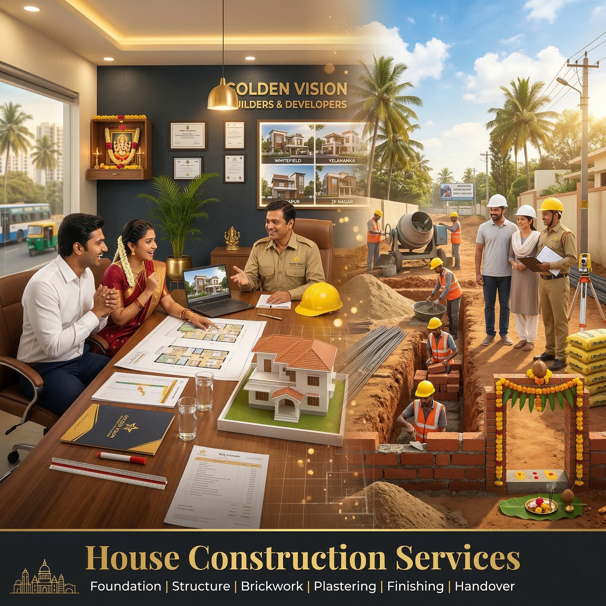 Golden Vision Builders Mobile Banner