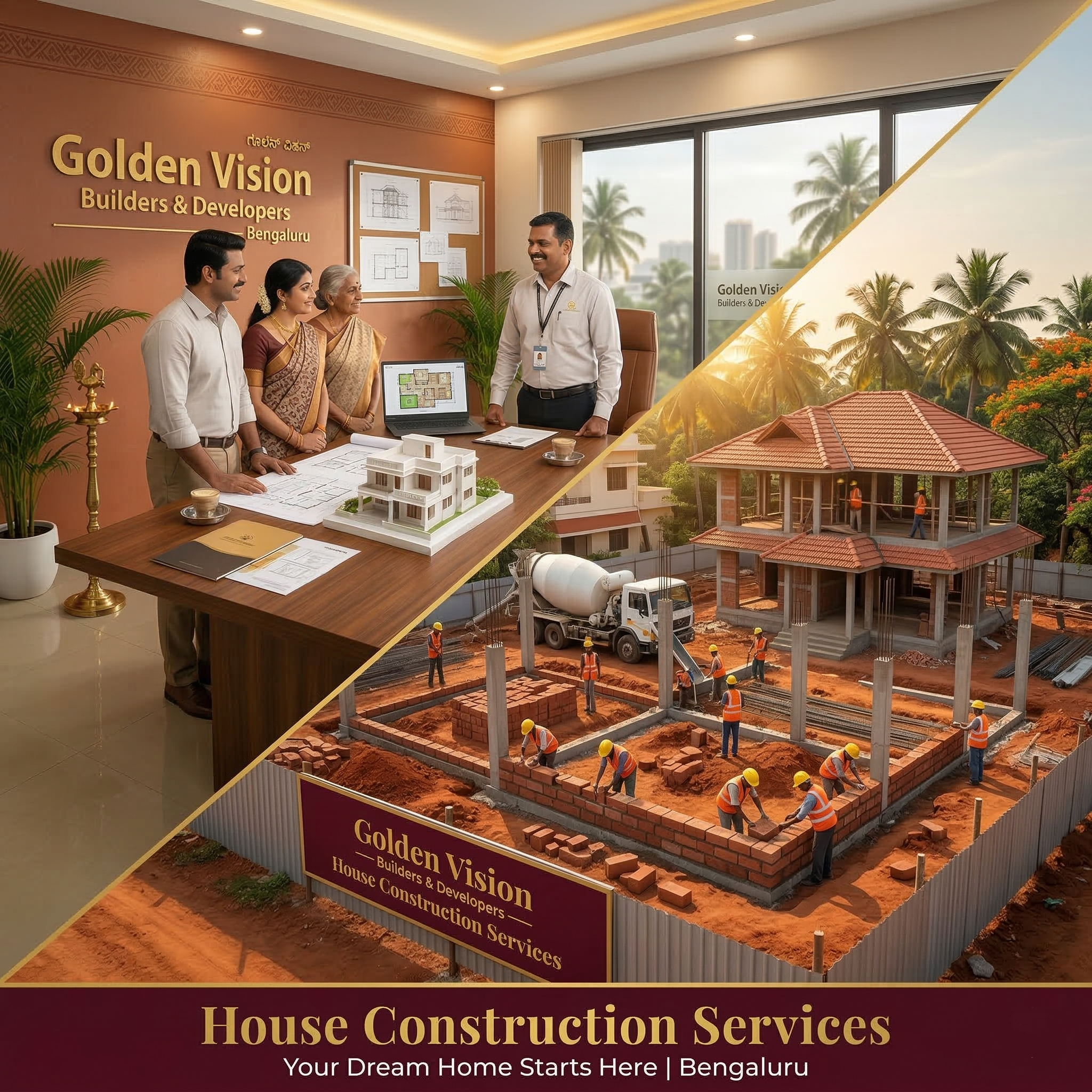 Golden Vision Builders Mobile Banner