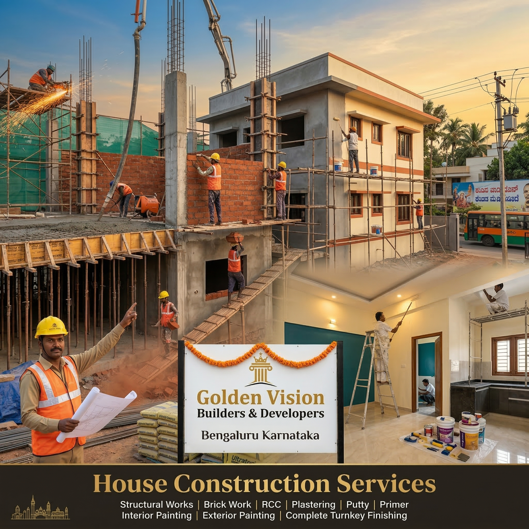 Golden Vision Builders Mobile Banner