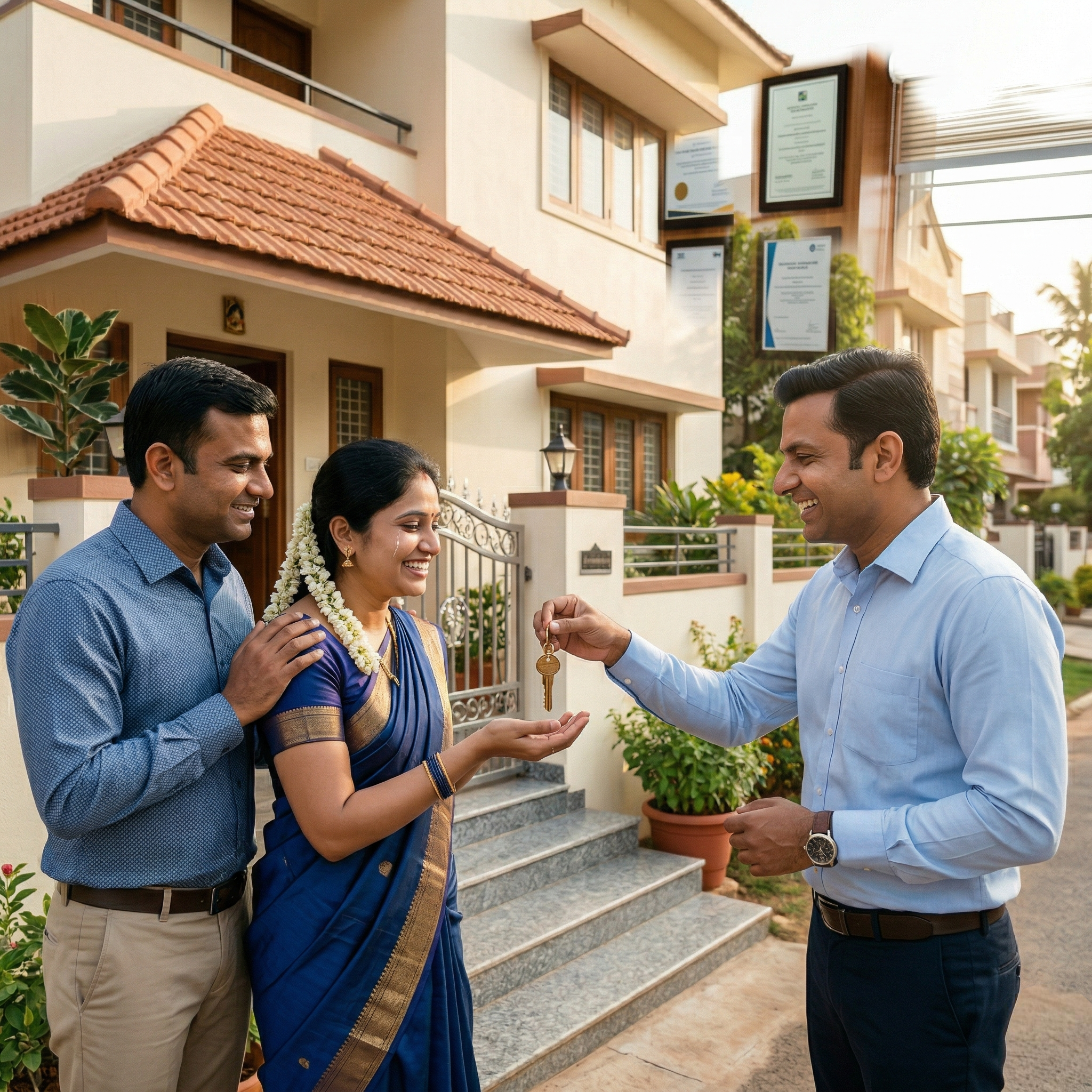 Home Handover to the Customer