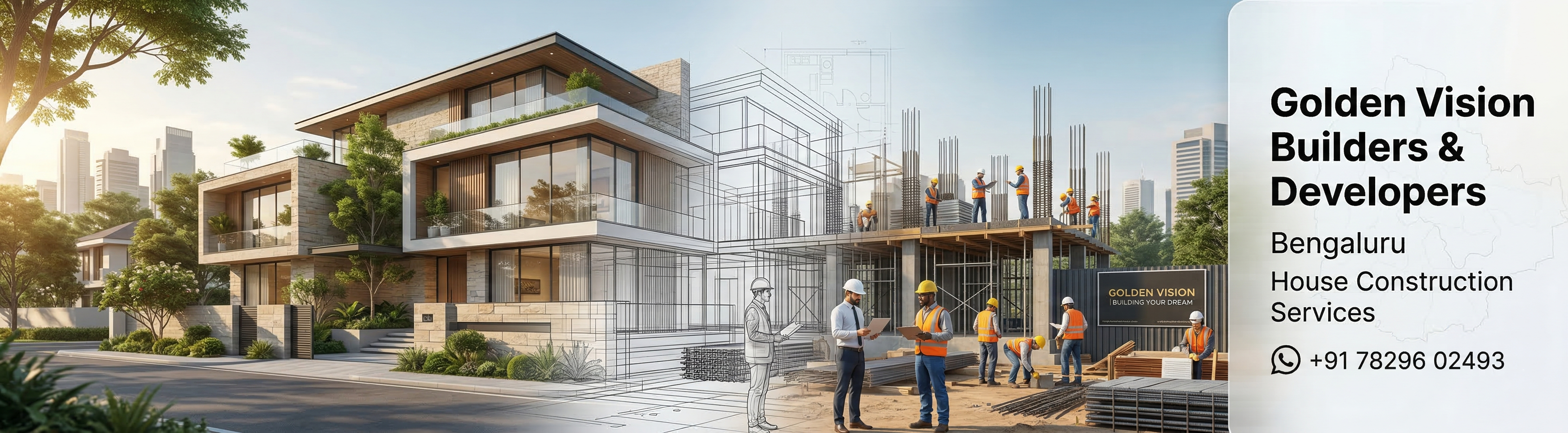 Golden Vision Builders Banner