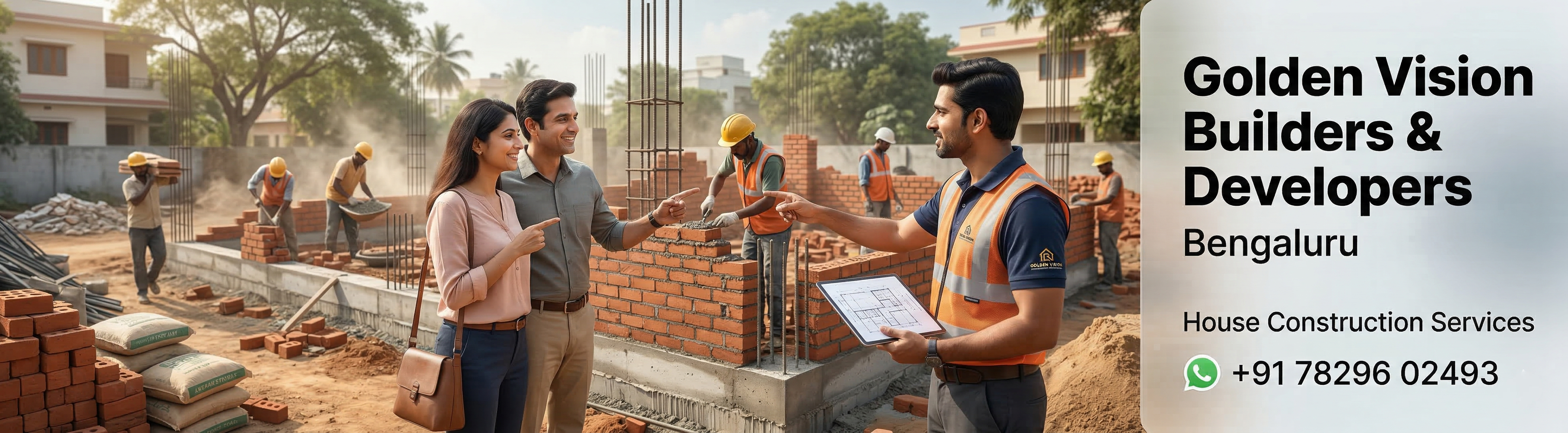 Golden Vision Builders Banner