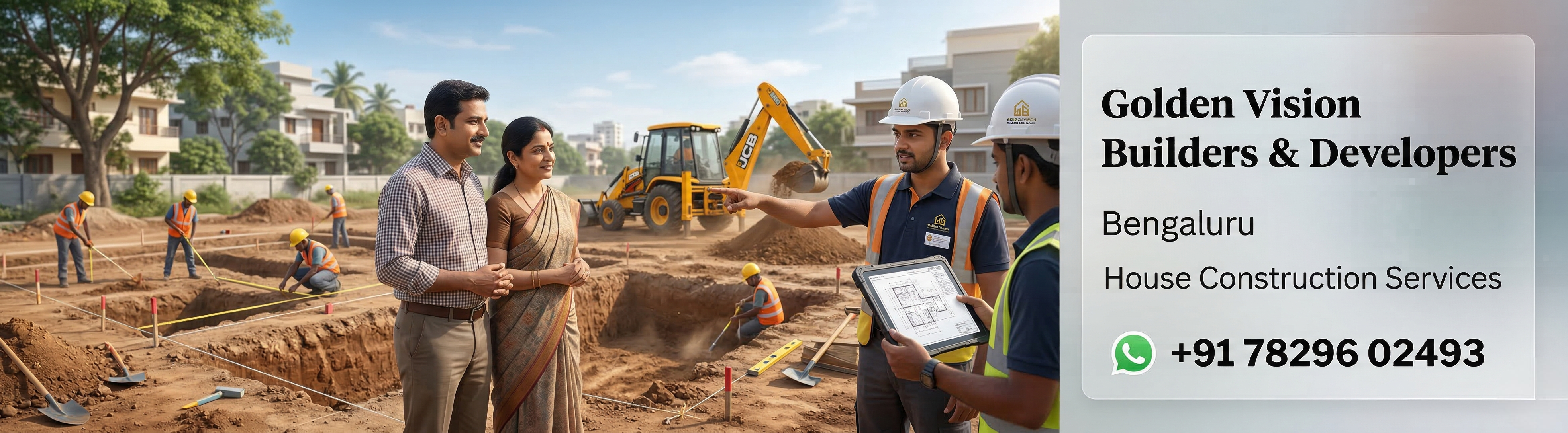 Golden Vision Builders Banner