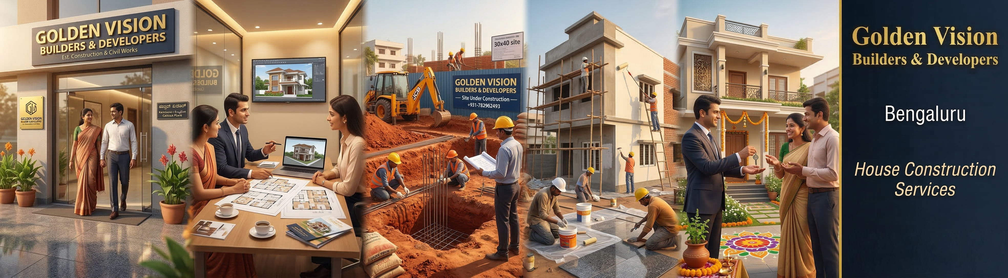 Golden Vision Builders Banner