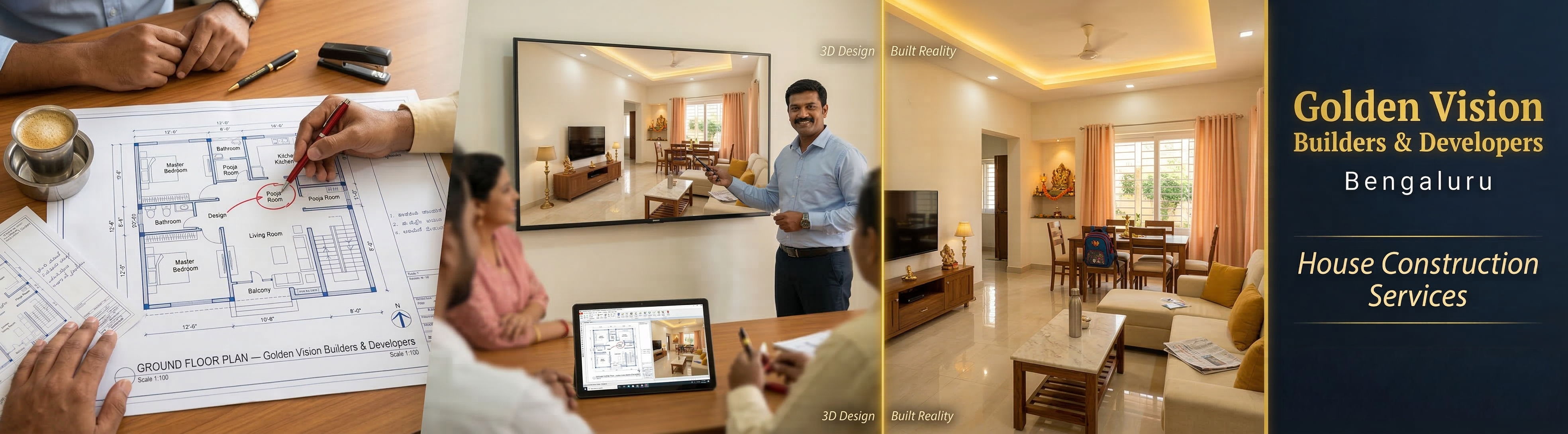 Golden Vision Builders Banner